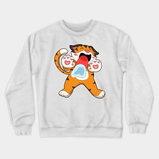 Funny Tiger Crewneck Sweatshirt
